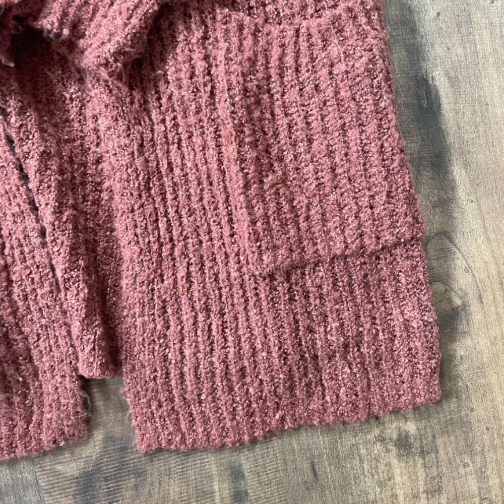 Talulah Rust Textured Open Front Cardigan Sweater… - image 4